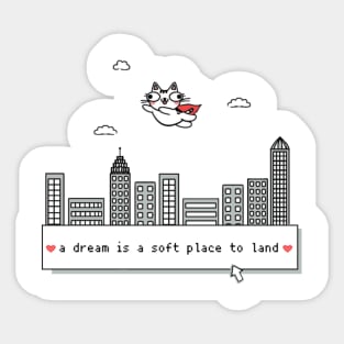 super cat Sticker